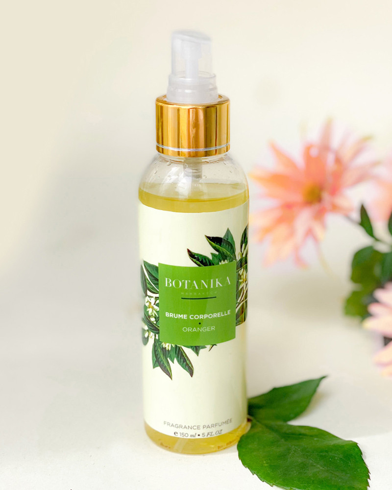 Brume corporelle Oranger de Botanika Marrakech