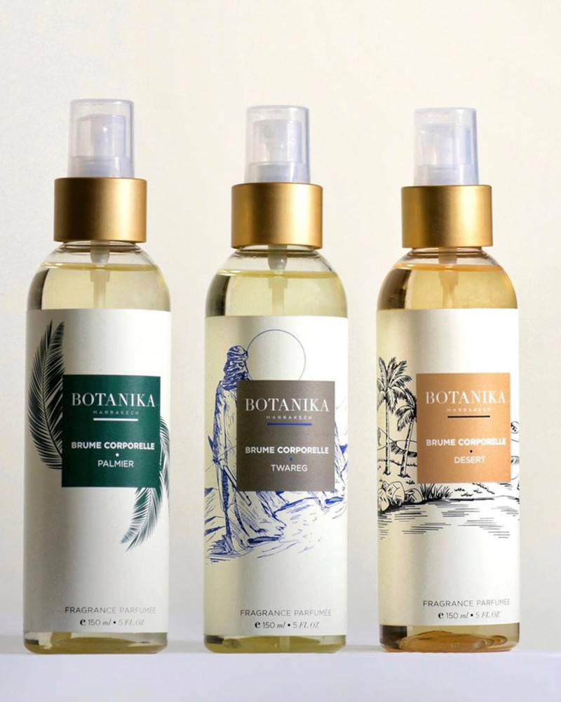 Brume corporelle Palmier - Botanika Marrakech