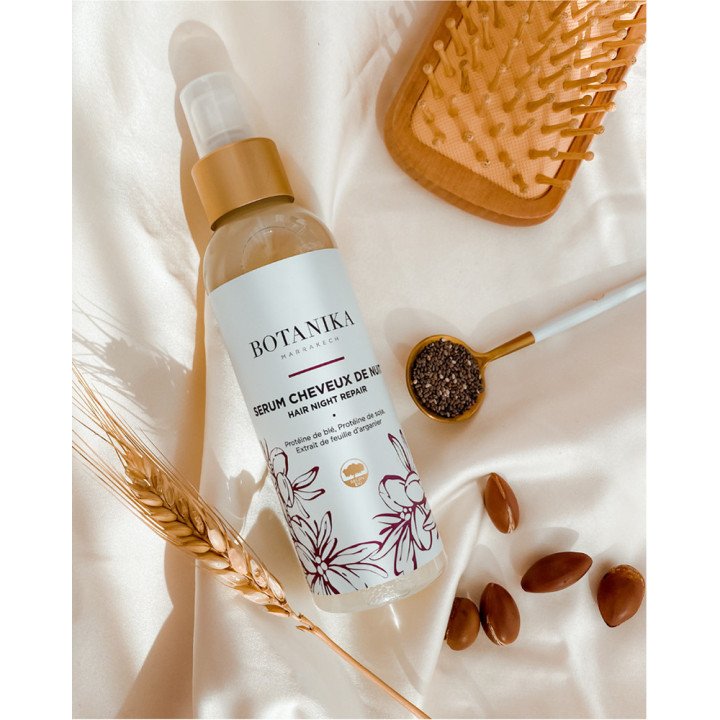 Sérum cheveux de nuit - Botanika Marrakech