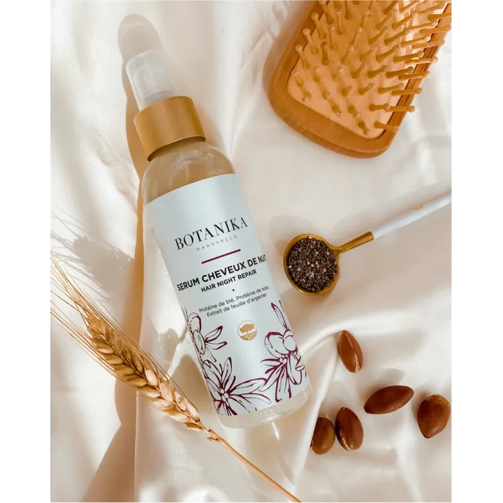 Sérum cheveux de nuit - Botanika Marrakech