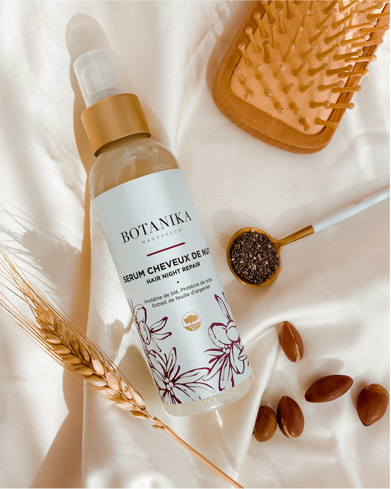 Sérum cheveux de nuit - Botanika Marrakech