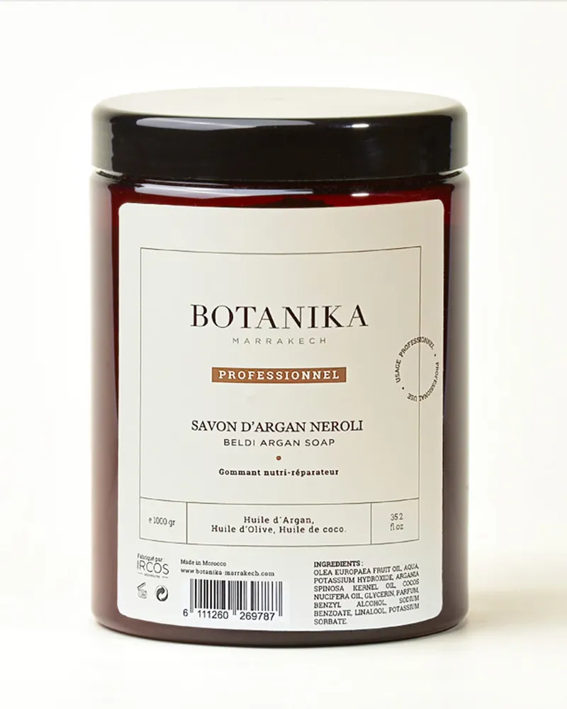 Beldi Argan Soap PRO 1000gr  - Botanika Marrakech