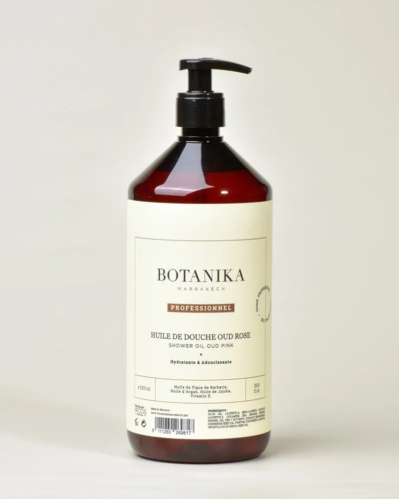Rose Oud Shower oil PRO - Botanika Marrakech