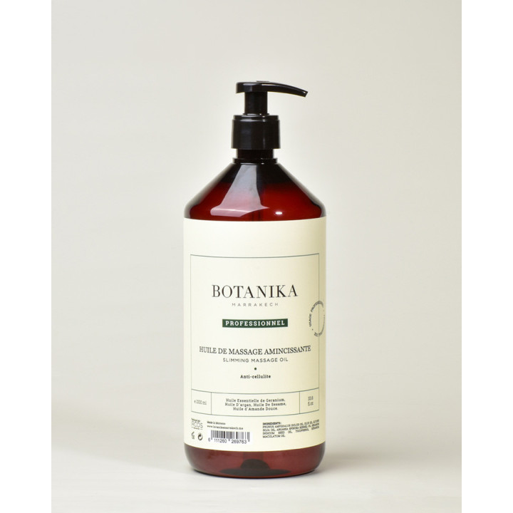Huile de massage amincissante - Botanika Marrakech