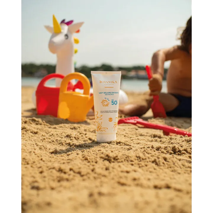 Lait solaire Enfants SPF 50 - Botanika Marrakech