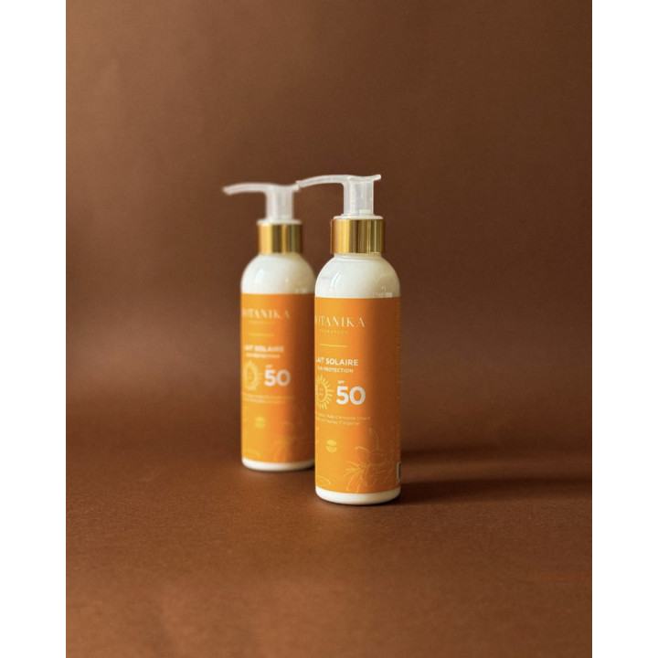 Lait solaire SPF 50 - Botanika Marrakech