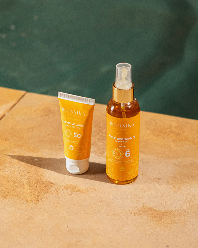 Huile bronzante SPF 6 - Botanika Marrakech