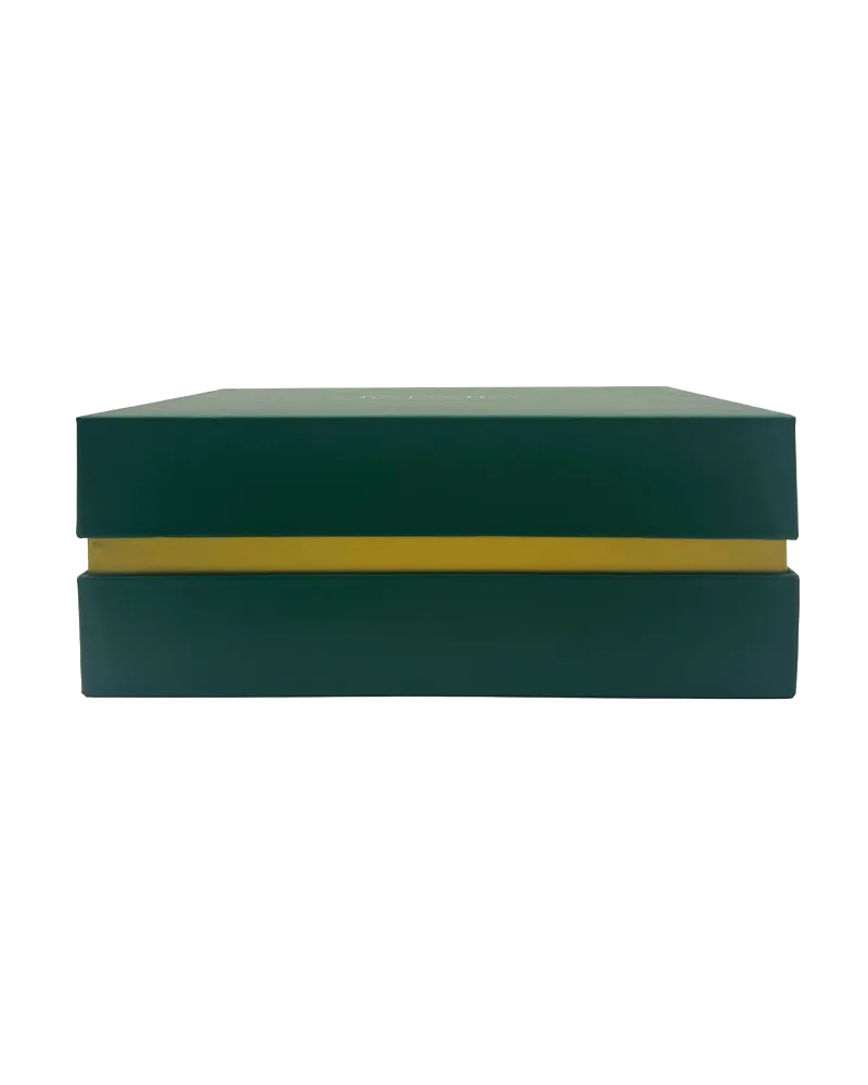 Grande boîte Botanika – Coffret vert rigide pour soins et cadeaux